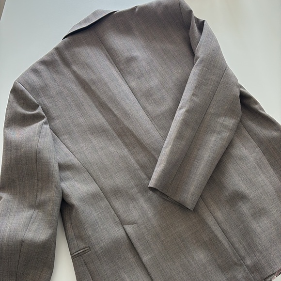 Sandro Micro Houndstooth Blazer Brown - Size 36 - Picture 5 of 7